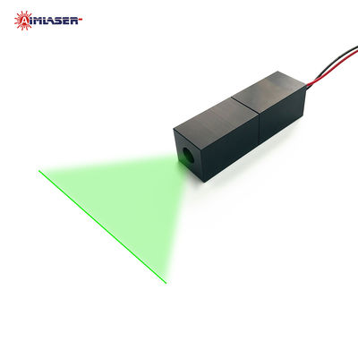 520nm 50mW Powell Lens High Uniformly Green Line Laser Module for Smart Robot Automation3D Vision Scanning