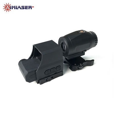AIMLASER Holographic Weapon Sight and 3X Magnifier for Military and Defense Tactical Optics