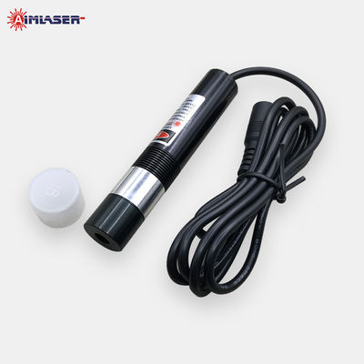 650 nm 50 mW Focus Adjustable Red Line Laser Projector with Power Control Potentiometer