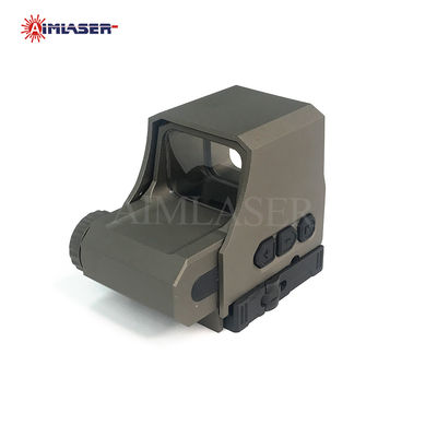 AM-H2S Tan Holographic Weapon Sight Night Vision Compatibile Shake Awake Side Button QD Mount