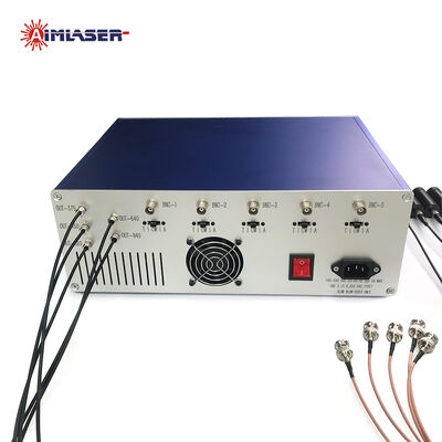 375nm 405nm 520nm 650nm 940nm Five Wavelengths Fiber Output Laser System with CW TTL and Analog Modulation TEC Cooling