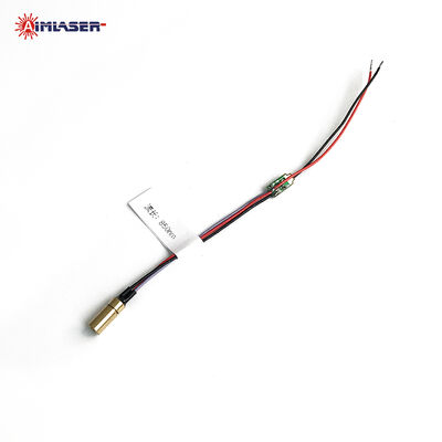 โมดูลเลเซอร์ IR ขนาดเล็ก 850nm 1mW 5mW Φ4x10mm Φ6x12mm สําหรับกล้องเลเซอร์ปืนและสายตากลางคืน